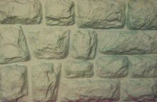 Фасадные панели Аэлит Камень крупный Бежевый