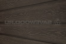 Фасадная панель (сайдинг) из дпк savewood sw-sorbus тангенциальный распил темно-коричневый